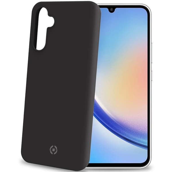 Cromo Pehmeä kumikotelo Galaxy A34 5G Black
