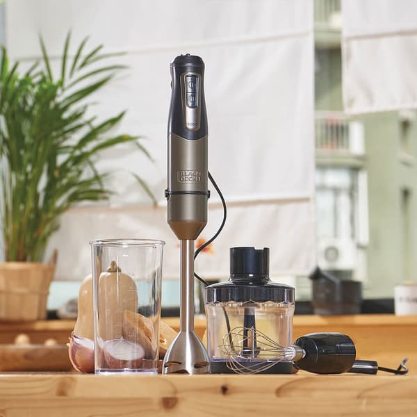 Stavblender med Tilbehør 1200W