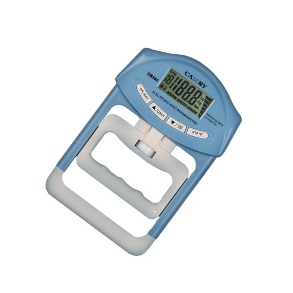 Elektronisk Handdynamometer Greppstyrketestare - Justerbar & Exakt Blue
