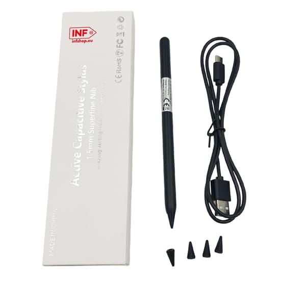 Universal Stylus pen til iPad med 4 spidser Black iPad