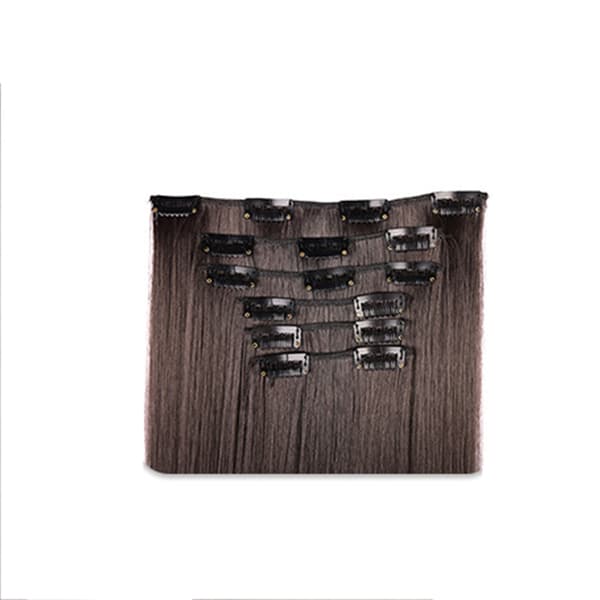 Clip-in Hårforlængelser Brown+Black