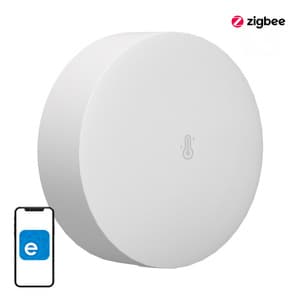 ZigBee Sonoff SNZB-02P smart temperatur- og fuktighetssensor (rund)