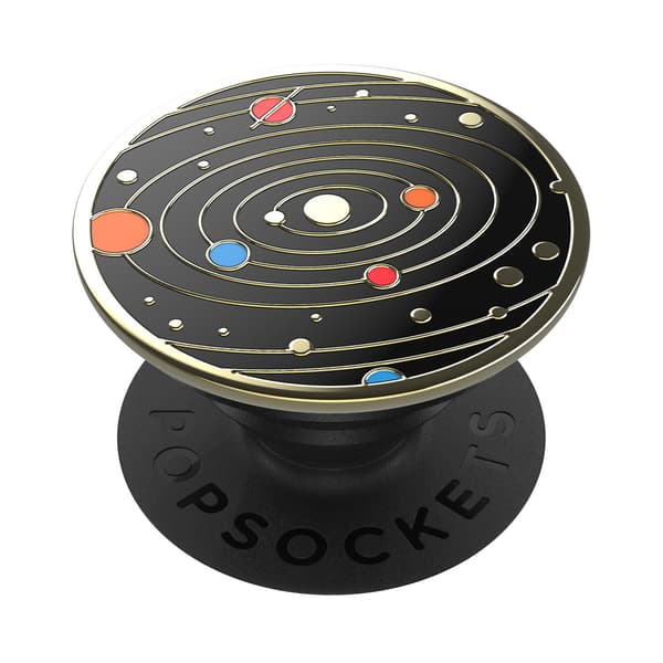 PopGrip PREMIUM Enamel Solar flare Black