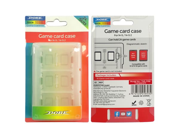 Switch2 Spilkort Etui - Opbevar 24 Spil Sikkert