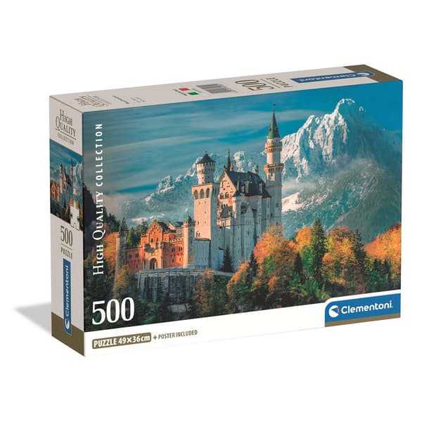 Puslespil 500 Pcs CB High Quality Collection Neuschwanstein