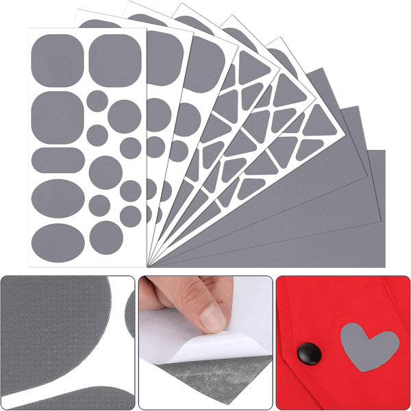 Selvklebende vanntette reparasjonslapper Grey