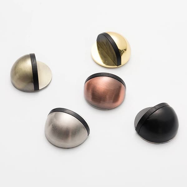 Dørstopper med skilpaddedesign - uten boring Silver