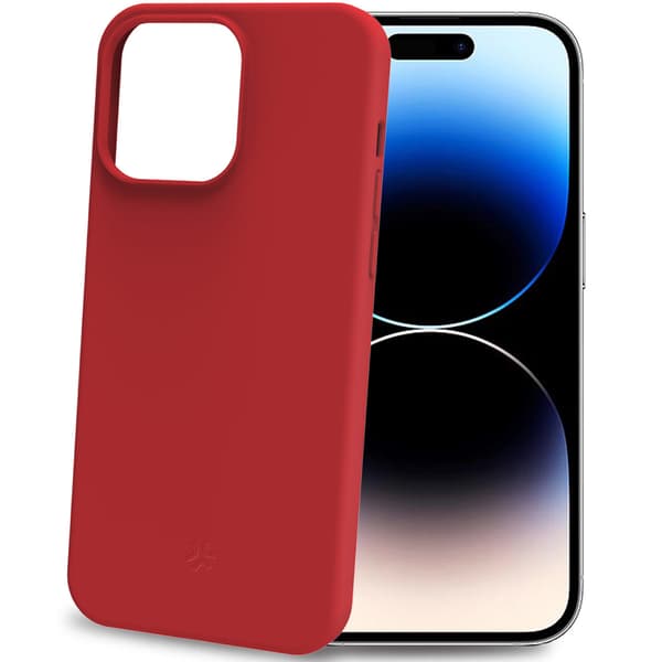 Cromo Soft gummi cover iPhone 15 Pro Red