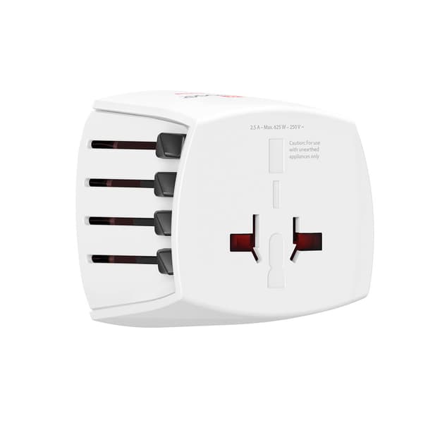 Rejseadapter Verden Micro 2-benet