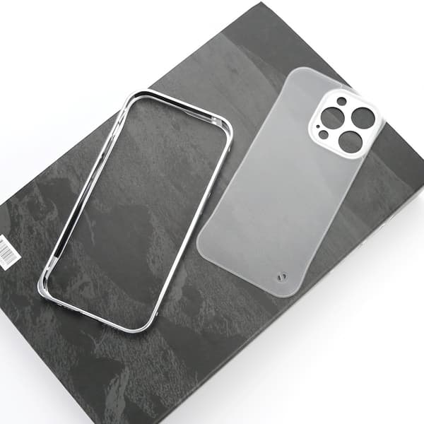 Aluminiumslegeringsramme for iPhone 14 Pro Silver