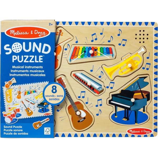 Puslespil - Lyd - Musikinstrumenter