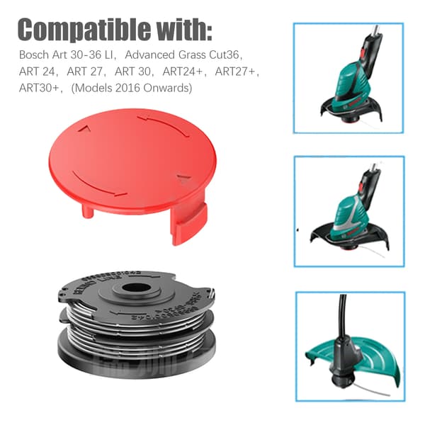 Trådsnelle med trimmersnor for Bosch gresstrimmer