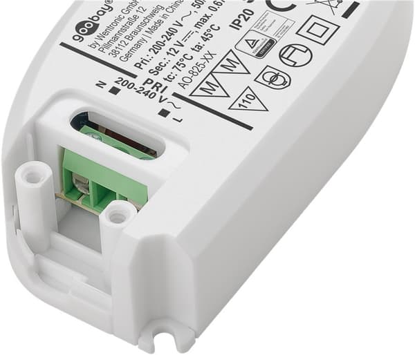 LED-muuntaja 12 V (DC) (DC), 8 W