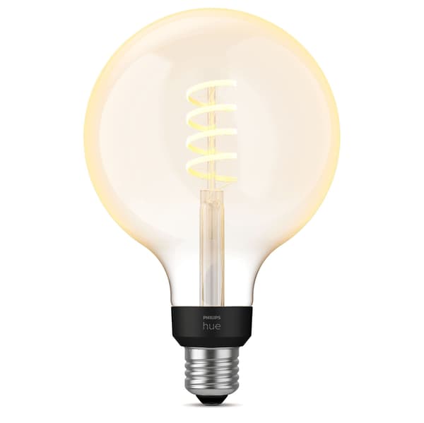 White Ambiance Filament E27 G125 Glob