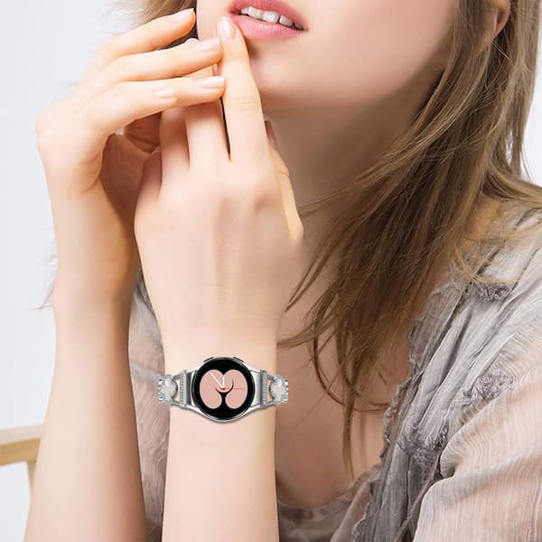 Urrem til Samsung Galaxy Watch 4/5/6 Silver