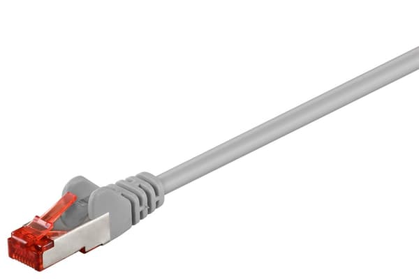 Netværkskabel CAT 6, S/FTP (PiMF), grå, 2 m