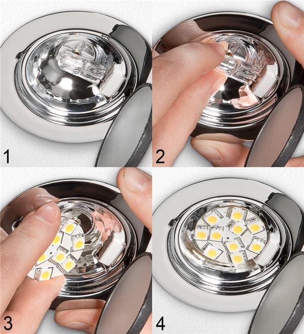 LED-kohdevalo, 2W