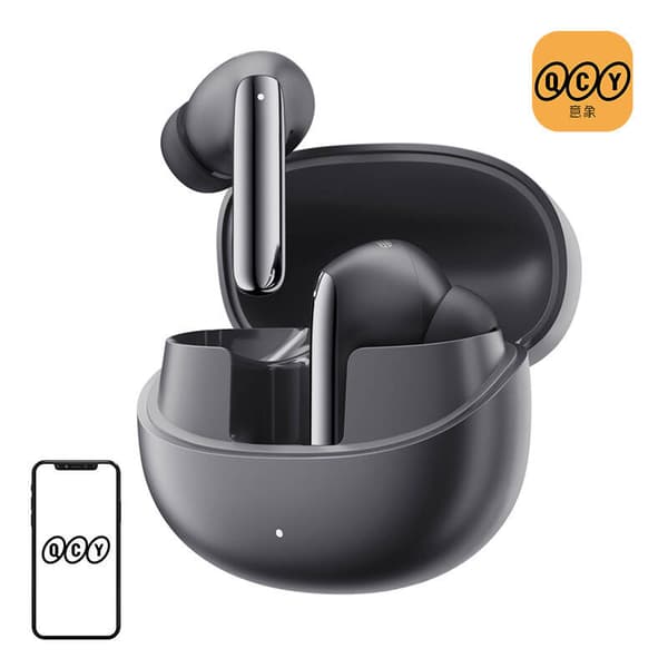 TWS QCY MeloBuds Pro HT08 hovedtelefoner, ANC (sort)