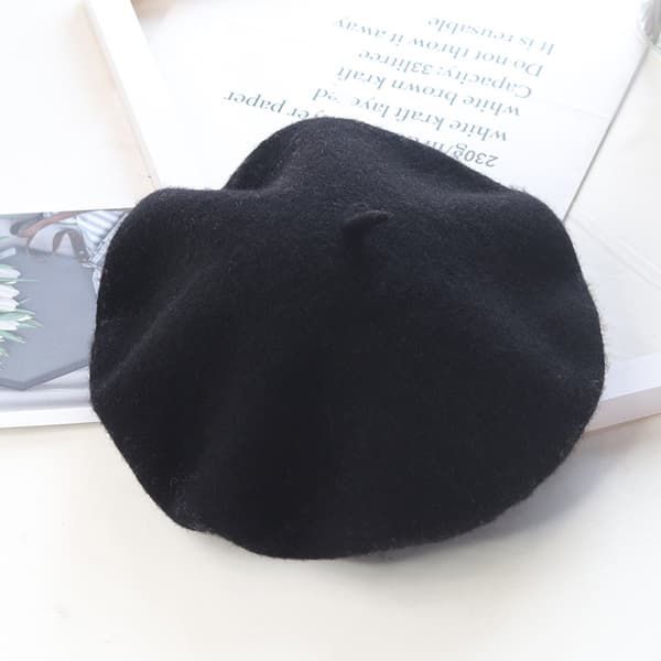 Cashmere Beretti Black
