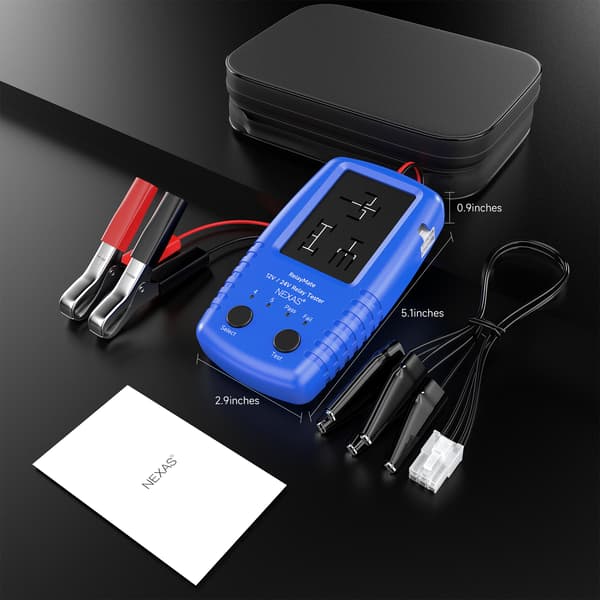 NB360 12V 24V Relé Tester: Effektiv diagnostikk