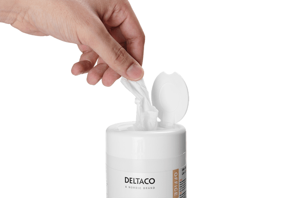 OFFICE antibacterial cleaning wipes devices/screens 100 wipe
