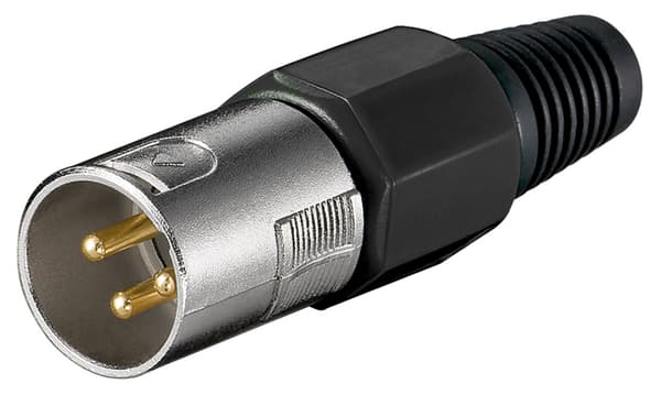 Mikrofonkontakt, 3 pins