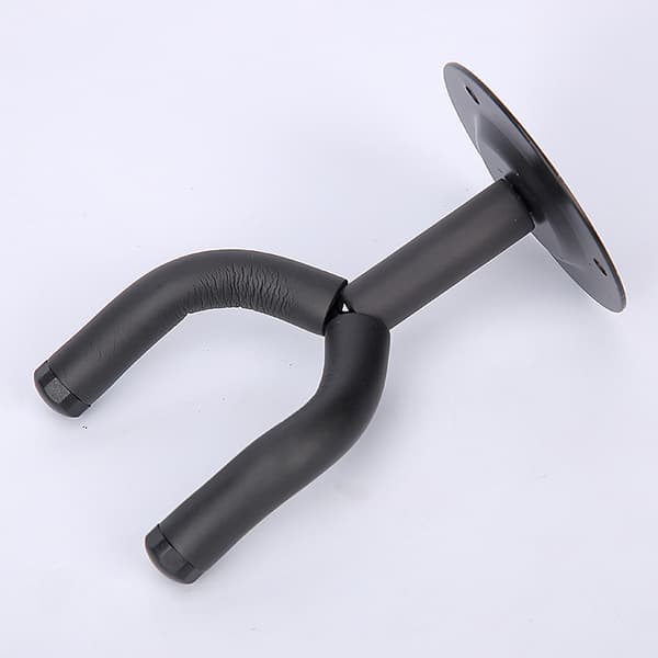 Gitarrhängare, Väggfäste för gitarr, bas, ukulele 2-pack Black