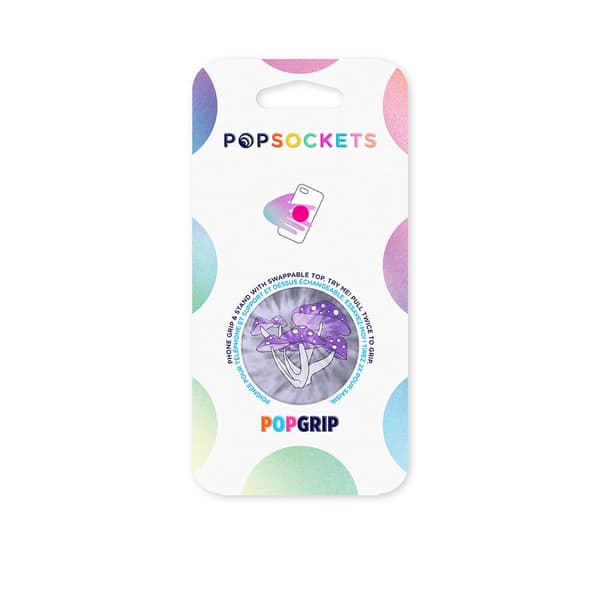 Tie Dye Toadstools Irrotettava Ote ja Jalusta