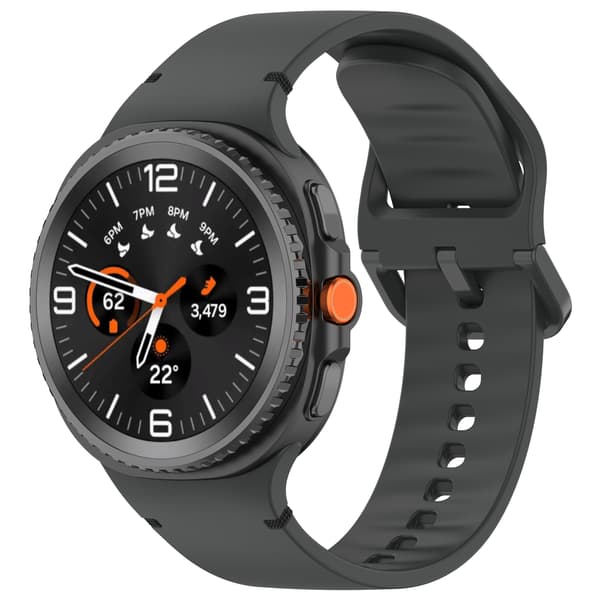 Silikone rem til Samsung Galaxy Watch 8 Grey