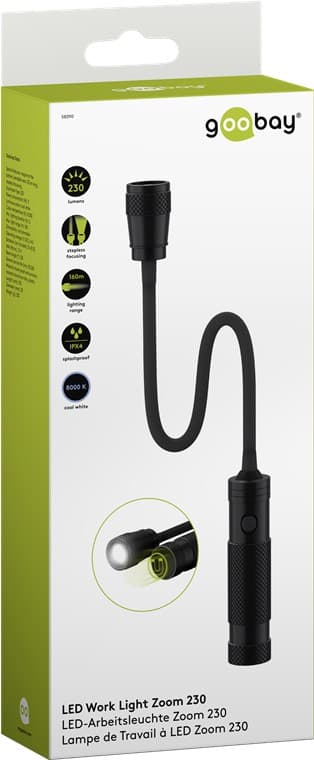 LED-arbejdslampe Zoom 230