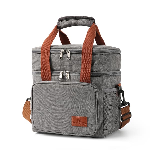 Isolert kjølebag for lunsj og piknik Grey