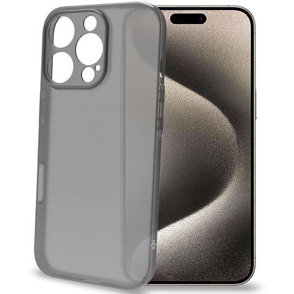 SPACE Super Thin Suojakuori iPhone 16 Pro Musta