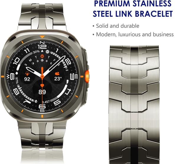 Titaniumrem til Samsung Watch 7 Ultra (47MM)