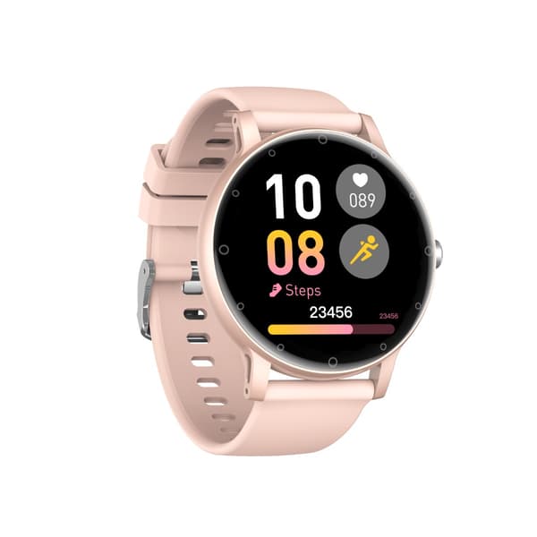 Smartklokke med helseovervåking Pink