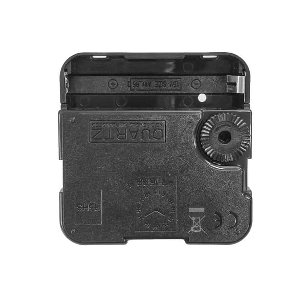 High Torque I Shaft Clock Movement with Hands - Black