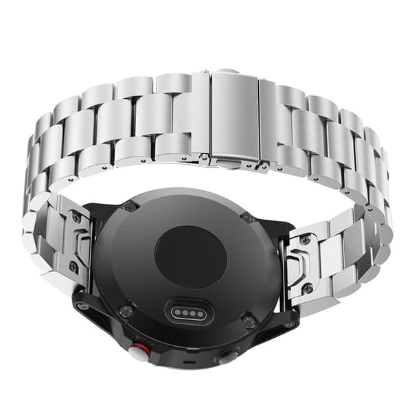 Silver Quick Release Klockarmband för Garmin Fenix 7s (20mm)