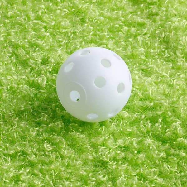 Träningsgolfbollar med hål 10-pack White