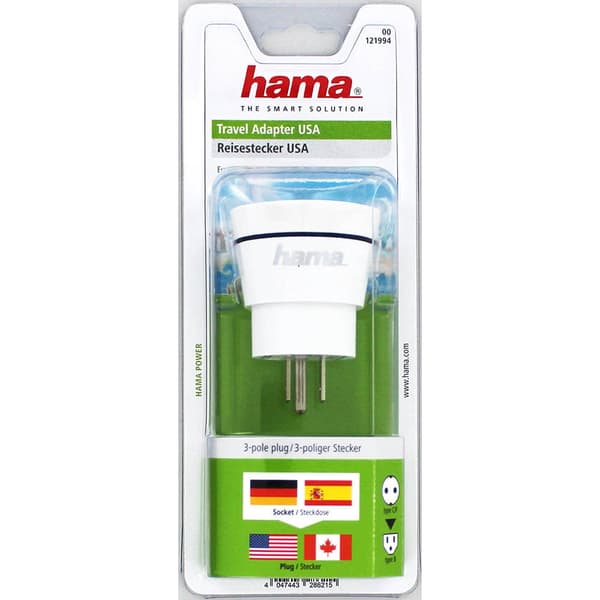 Reiseadapter EU-US