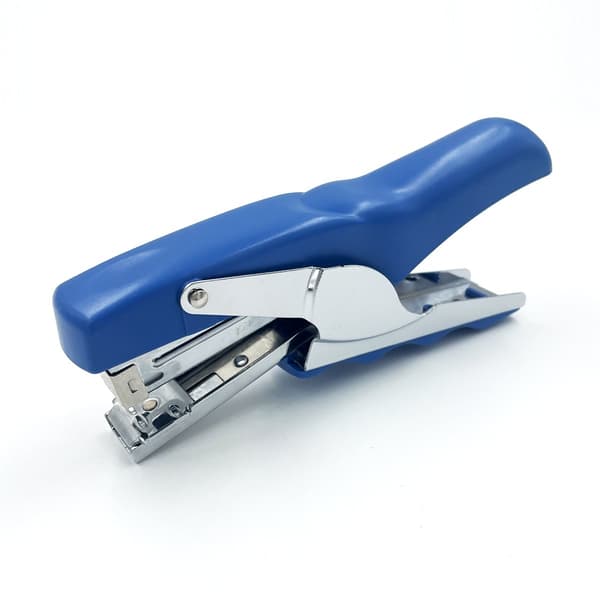 Kraftig stiftemaskin for kontorbruk Blue
