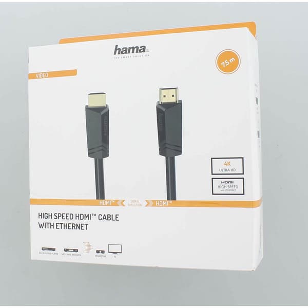 HDMI Kabel High Speed 4K 18 Gbit/s 7.5m Gull