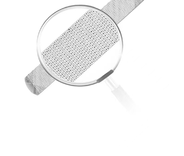 Kynsiviila ruostumatonta terästä Silver