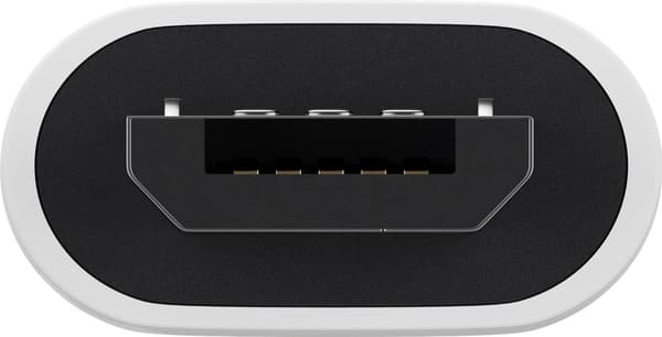 USB-adapter Micro-USB till USB-C™, OTG, vit