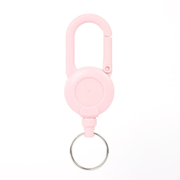 Utdragbar nyckelring Pink
