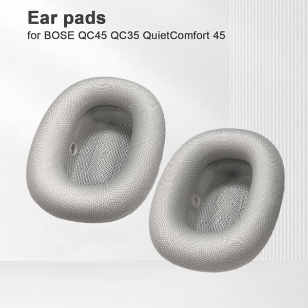 Øreputer for AirPods Max - Apple Fabric & Silicone Silver