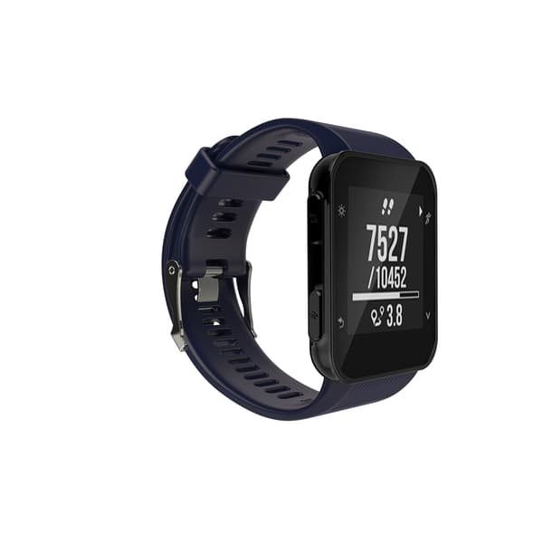 Silikonreim til Garmin Forerunner 35/30, marineblå