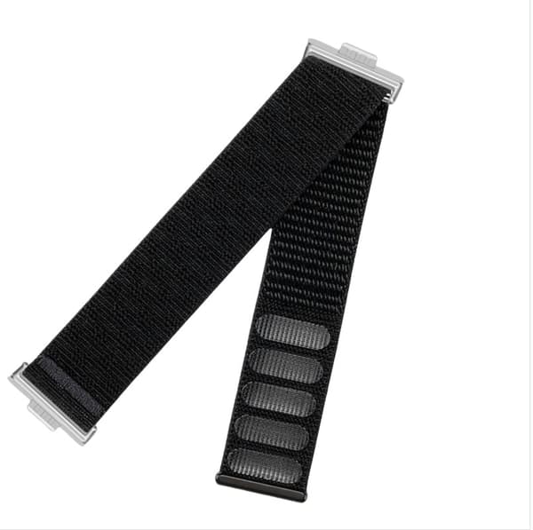 Elastisk nylonløkkestrop til Huawei Watch Fit 4 Pro Black