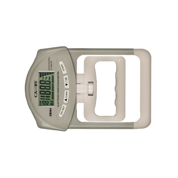 Elektronisk Handdynamometer Greppstyrketestare - Justerbar & Exakt Grey
