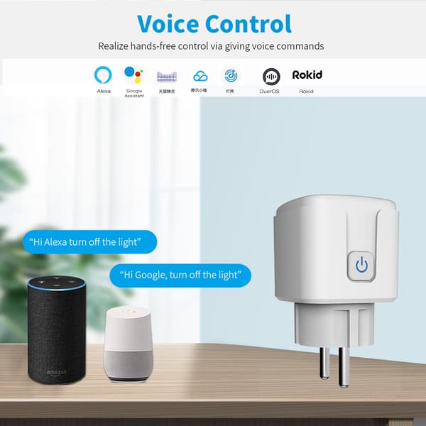 Smart Plug Wifi kaukosäädin 4 kpl 16A