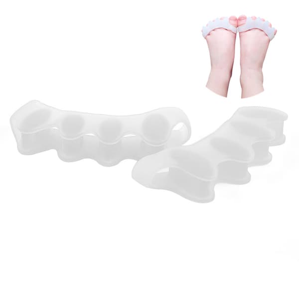 Tåskiller til Hallux valgus 1 par White