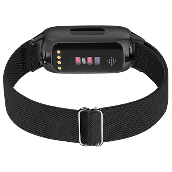 Fitbit Inspire 3 Armband i Elastiskt Nylon Black